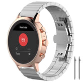 xDfind One-bead Bamboo Solid Stainless Steel Watch Band